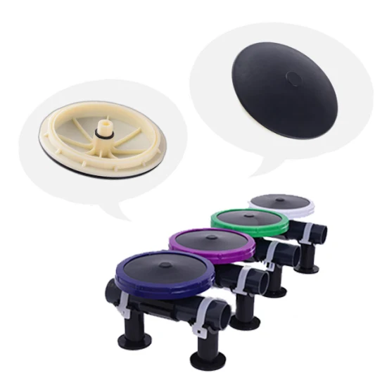 Fine Bubble Membrane Air 12' EPDM Tube Disc Diffuser Aerator for Watertreatment